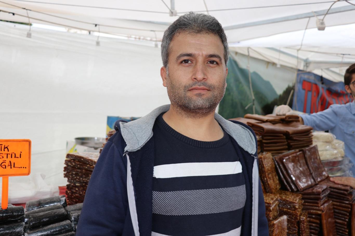 Gaziantep'teki yöresel ürünler fuarına yoğun ilgi Gaziantep'teki yöresel ürünler fuarına yoğun ilgi